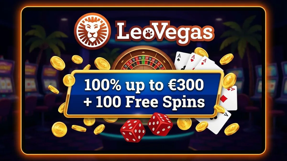 LeoVegas casino bonus